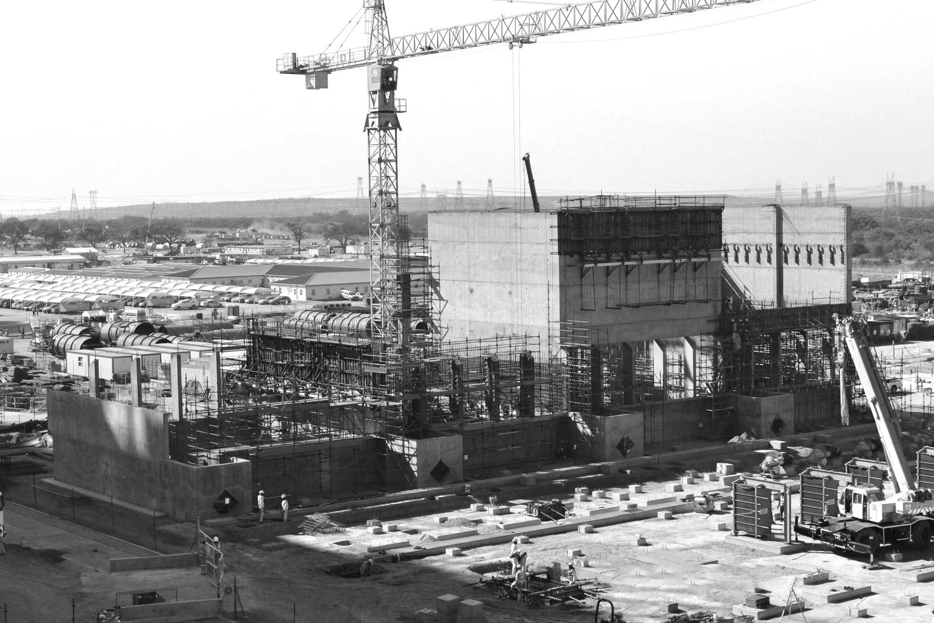 Medupi Steel Works| Rushtail Construction